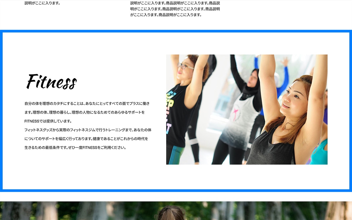 PC表示時 TOPページ サイト概要