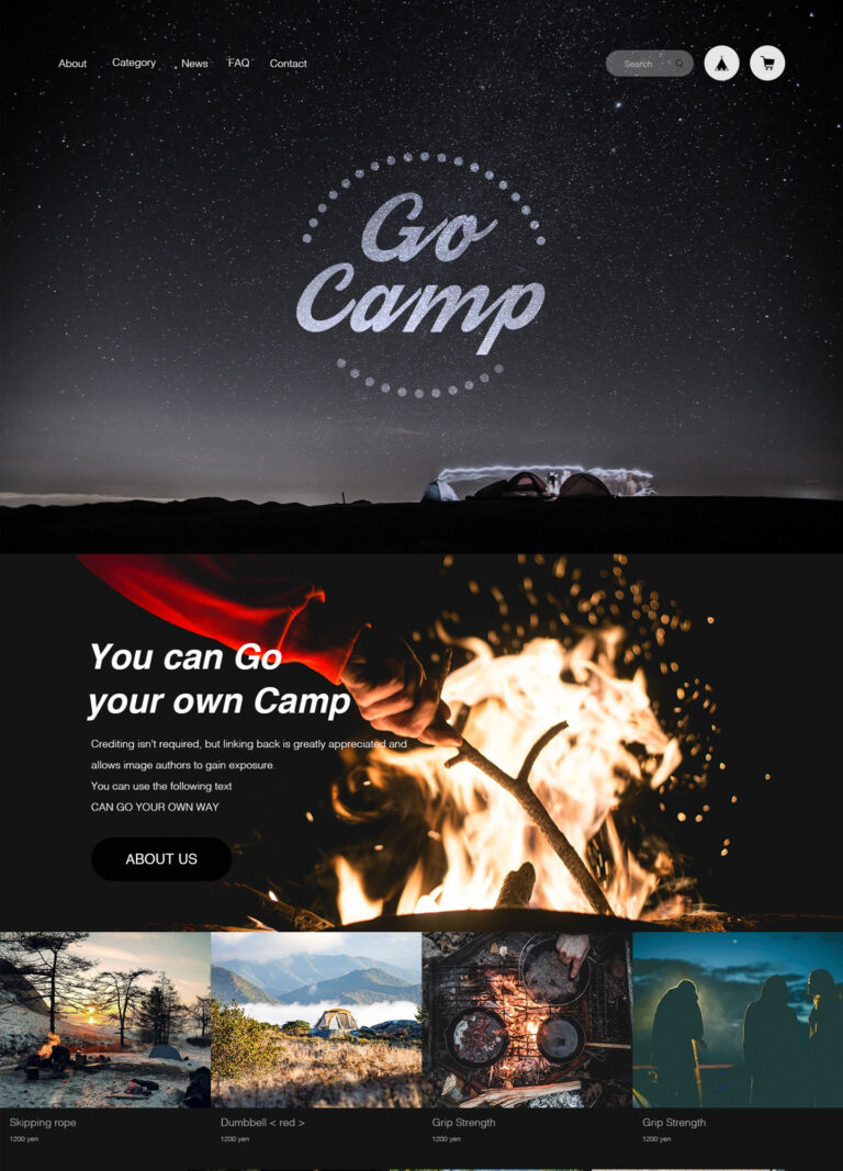 BASEテーマ「Go Camp」